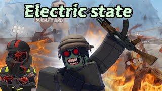 (Slaughtering helldiver Clannies) Roblox: Electric state DarkRP