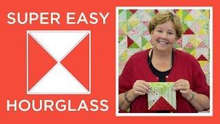 Make a Super Easy Hourglass Quilt with Jenny Doan of Missouri Star! (Video Tutorial)