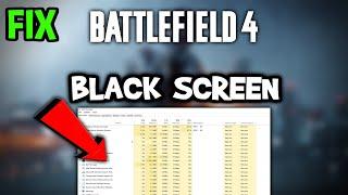 Battlefield 4 – How to Fix Black Screen & Stuck on Loading Screen