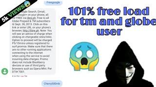 LIBRENG LOAD SA TM/GLOBE/FREE LOAD NO APP | DEEGEE TV