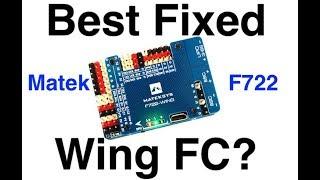 Matek F722 Fixed Wing Flight Controller - Review - Wiring - Installation