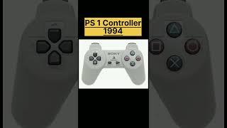 Evolution of PlayStation Controllers #shorts