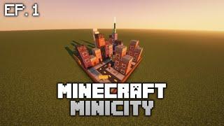 Building A Mini City In Minecraft || Ep. 1 - Beginning The City || Minecraft Timelapse