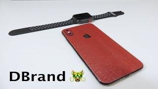 Red Dragon Skin For The iPhone X + $5 Apple Watch Upgrade