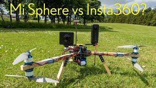 Xiaomi Mijia Mi Sphere vs Insta360 One X // Y6 Everycopter Drone // 360 Camera Stabilization