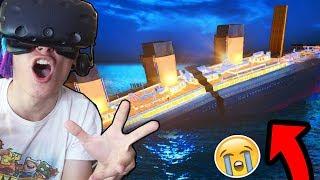 КРУШЕНИЕ ТИТАНИКА В ВИРТУАЛЬНОЙ РЕАЛЬНОСТИ!!! (TITANIC VR)