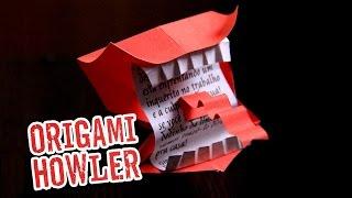 Harry Potter Origami - Howler - Berrador