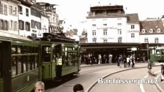 Drämmli Basel Tram Oldtimer sightseeing tour  バーゼルのトラム