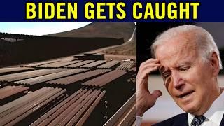 Joe Biden GETS CAUGHT Secretly SELLING OFF Border Wall Parts