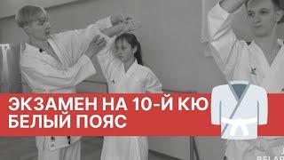 10-й кю (белый пояс): пособие по подготовке к экзамену.