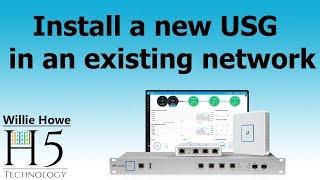 Replace or upgrade USG (UniFi Security Gateway) in an existing site!