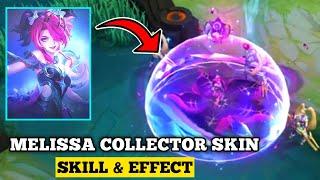 MELISSA COLLECTOR SKIN 'UMBRA BLOOM' (REVIEW & GAMEPLAY)| MELISSA COLLECTOR SKIN | Mobile Legends 