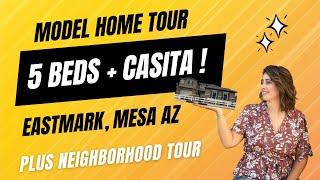 WOODSIDE HOMES Majestic Model | EASTMARK Mesa AZ Neighborhood Tour | Eastmark Great Park