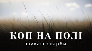 Бакота | коп на полі, коп з металошукачем, коп монет, пошук з металошукачем