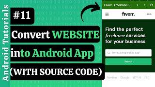 How to Convert Website into Android App: Adding Notification (IN 2020) | Android Tutorials | #11