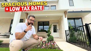 Hidden ﻿Gem Alert: Spacious New Homes in Austin Texas Top Suburb!