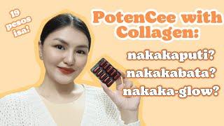 POTENCEE WITH COLLAGEN TOTOO BANG NAKAKAPUTI, NAKAKABATA AT NAKAKAGLOW? | Pinay Pharmacist