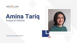 Amina Tariq's In-Person Experience at Data Science Bootcamp