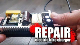  Electric Bike Charger Repair. Easy fix of e-bike battery faulty charger