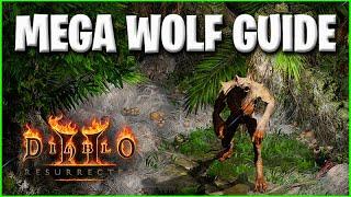 D2R Wolf-Druide - Verschiedene Builds Budget bis Endgame [Diablo 2 Resurrected Charakter Guide]