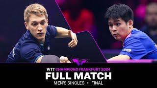 FULL MATCH | Anton Kallberg vs Lin Shidong | MS F | #WTTFrankfurt 2024