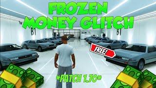 Solo Frozen Money Glitch In GTA 5 Online AfterPatch 1.70