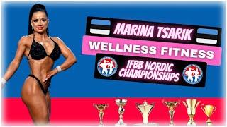  Marina Tsarik I IFBB Fitness I Wellness Fitness Nordic Championship 2022 I #shorts