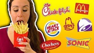 We ONLY EAT French Fries for 24 HOURS // TOP 12 Fries