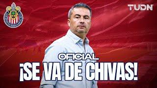 ¡SE QUEDAN SIN DT!  Arturo Ortega deja a CHIVAS tras eliminación en el Apertura 2024 | TUDN