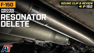 2011-2020 F-150 Proven Ground Resonator Delete Review & Sound Clip