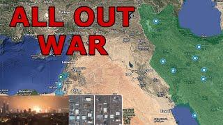 Israel & Iran Exchange 100s of Missiles Targeting Military Sites & Nuclear Facilities