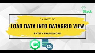 Load C# Datagridview from SQL Server Database using Entity framework