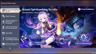 Iktomi Spirit seeking Scrolls Event #genshinimpact #natlan