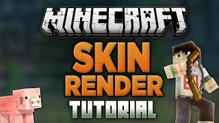 How to Make Minecraft Skin Renders in Cinema 4D (3D Skin Render)