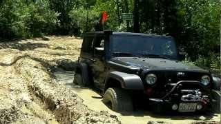 Off Roading with 2012 Jeep Wrangler Black Ops Edition