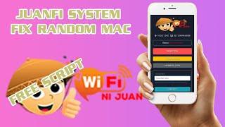 HOW TO FIX RANDOM MAC ON JUANFI PISOWIFI SYSTEM