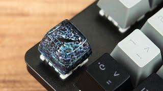 How to Make a Keyboard Key with Epoxy Resin  Resin Keycaps | Diy Resin Art