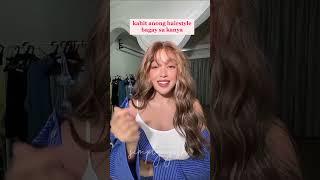 ANDREA BRILLANTES KAHIT ANONG HAIRSTYLE BAGAY #andreabrillantes