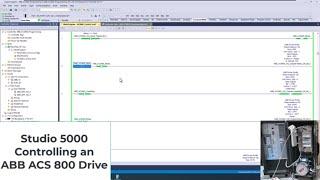 Studio 5000 Controlling an ABB ACS 800 Drive