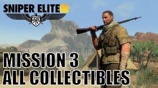 Sniper Elite 3 - Halfaya Pass - All Collectibles