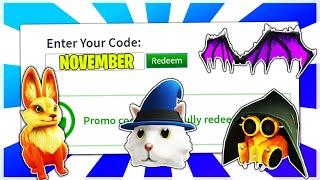 *NOVEMBER* ALL ROBLOX PROMO CODES ON ROBLOX 2020! All Roblox Promo Codes! (November)