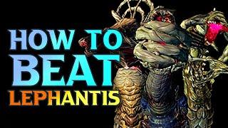 Warframe How To Beat Lephantis - How To Get Nekros Warframe Location #TennoCreate