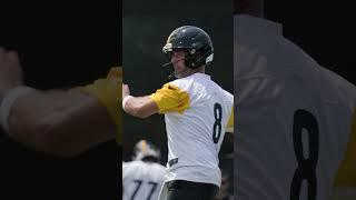 Practice 1️⃣ for Aaron Rodgers #Steelers #NFL #Shorts