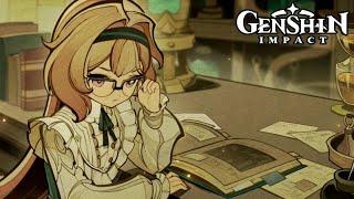 Young Emilie Perfume Cutscene Animation Genshin Impact (Emilie Story Quest Ending)