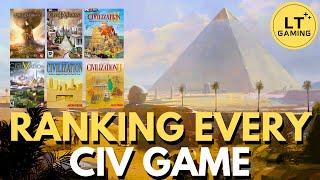 Ranking EVERY Sid Meier's Civilization Game!