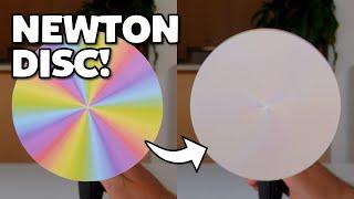 Mixing Colours to make White Light! (Newton Disc Explained)