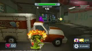 PVZ GARDEN WARFARE 1 (Jardines y cementerios) (flor de fuego) (Gameplay)