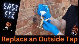 How To Replace An Outside Tap (Quick & Easy DIY)