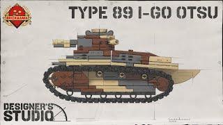 Type 89 I-Go Otsu - Custom Lego - In The Designer’s Studio