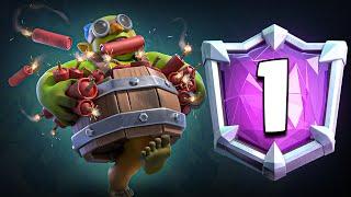 testing the #1 clash royale deck right now.